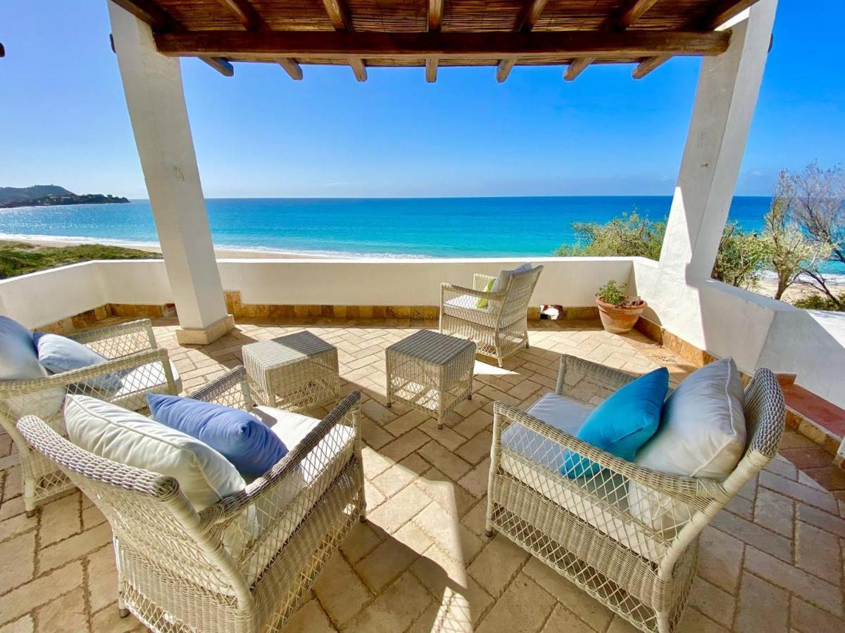 Beachfront House Geremeas Sardegna Leilighet Eksteriør bilde