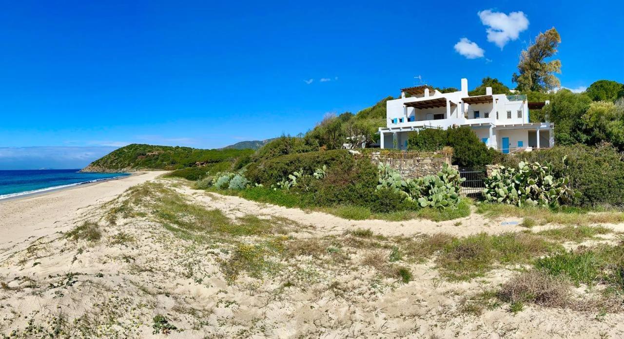 Beachfront House Geremeas Sardegna Leilighet Eksteriør bilde