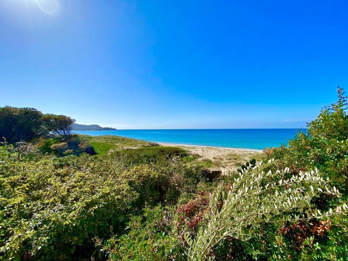 Beachfront House Geremeas Sardegna Leilighet Eksteriør bilde