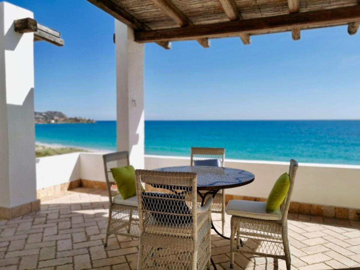 Beachfront House Geremeas Sardegna Leilighet Eksteriør bilde