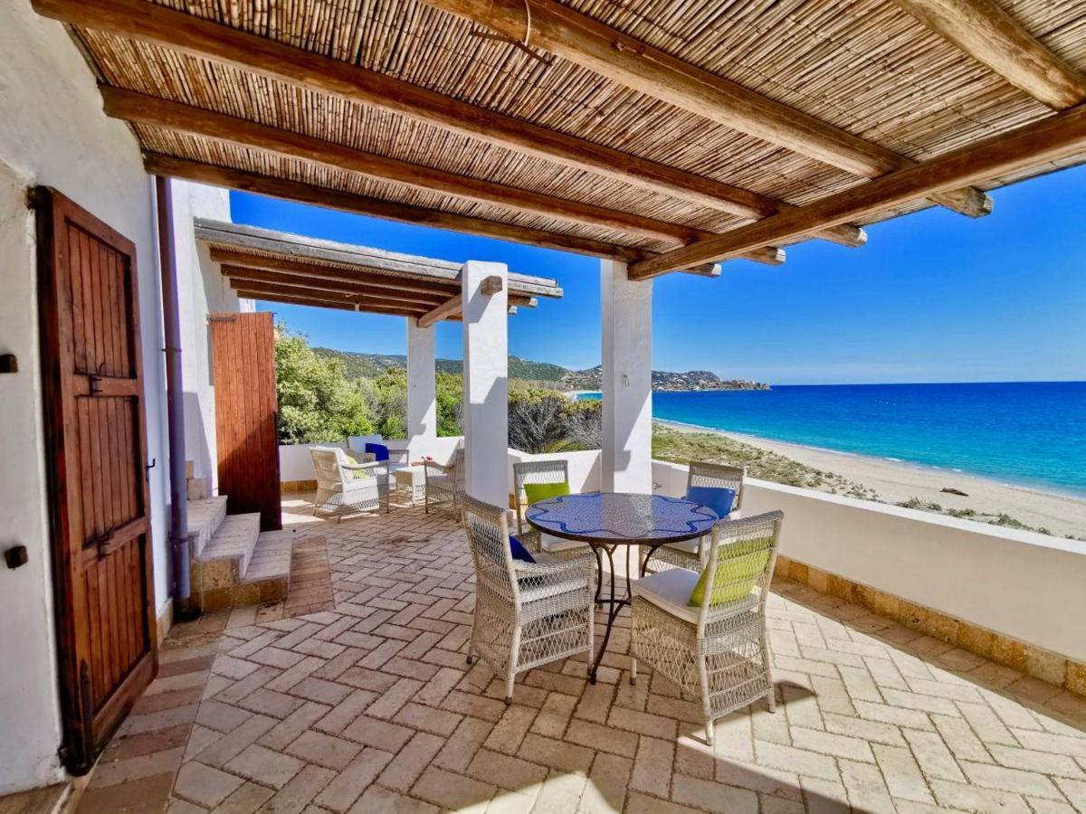 Beachfront House Geremeas Sardegna Leilighet Eksteriør bilde