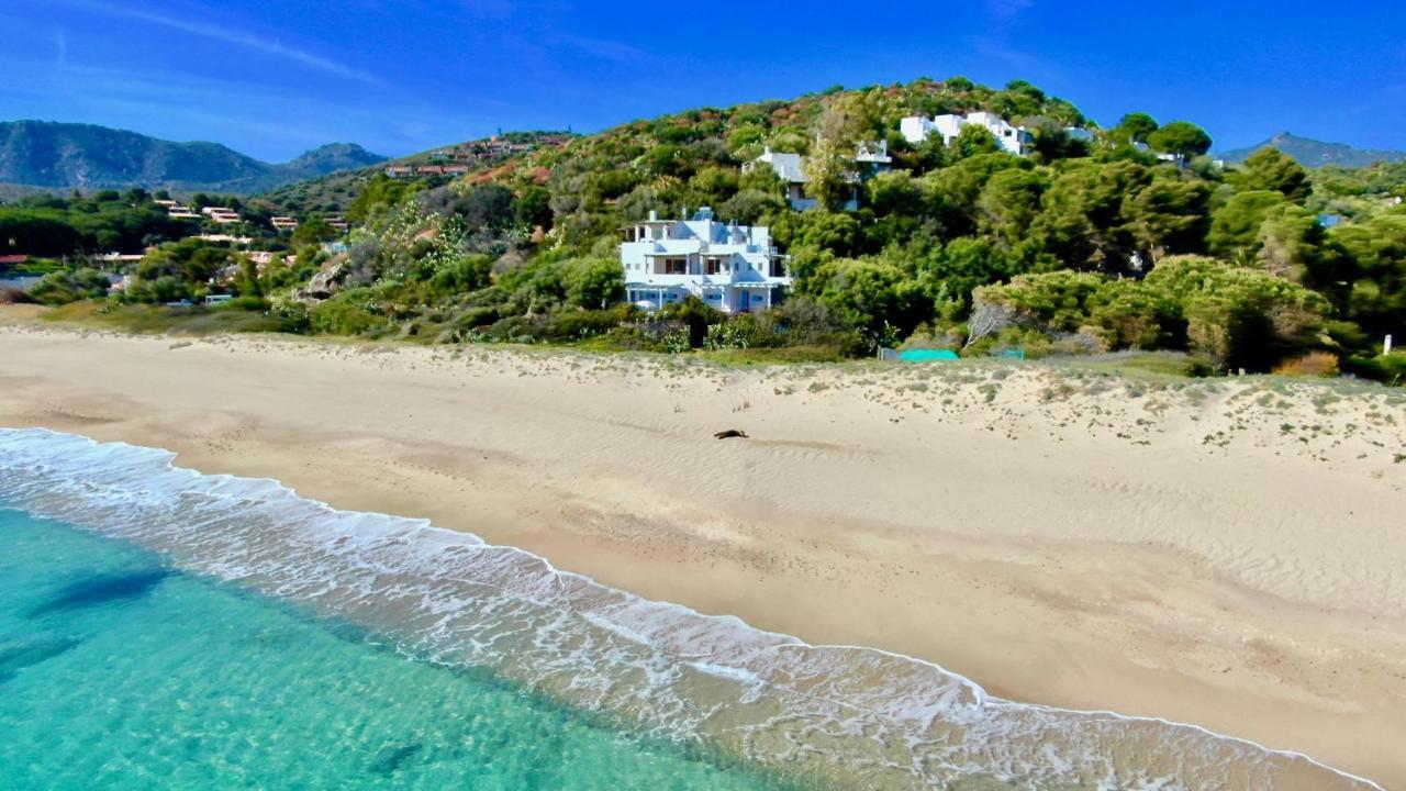 Beachfront House Geremeas Sardegna Leilighet Eksteriør bilde